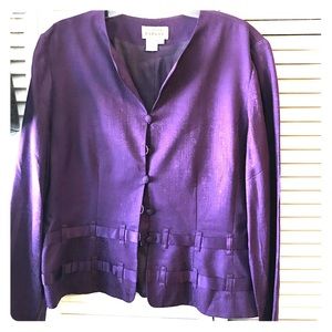 Purple blazer